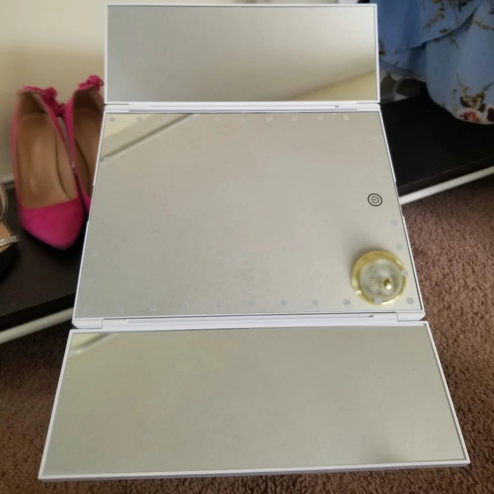 Impressions Vanity Touch Trifold XL LED Makeup Mirror
